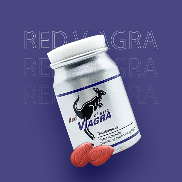 Red Viagra Packung - Sildenafil Citrat 200mg